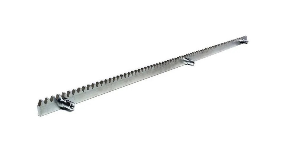 Рейка зубчатая 31х6;  1м,  с крепежом